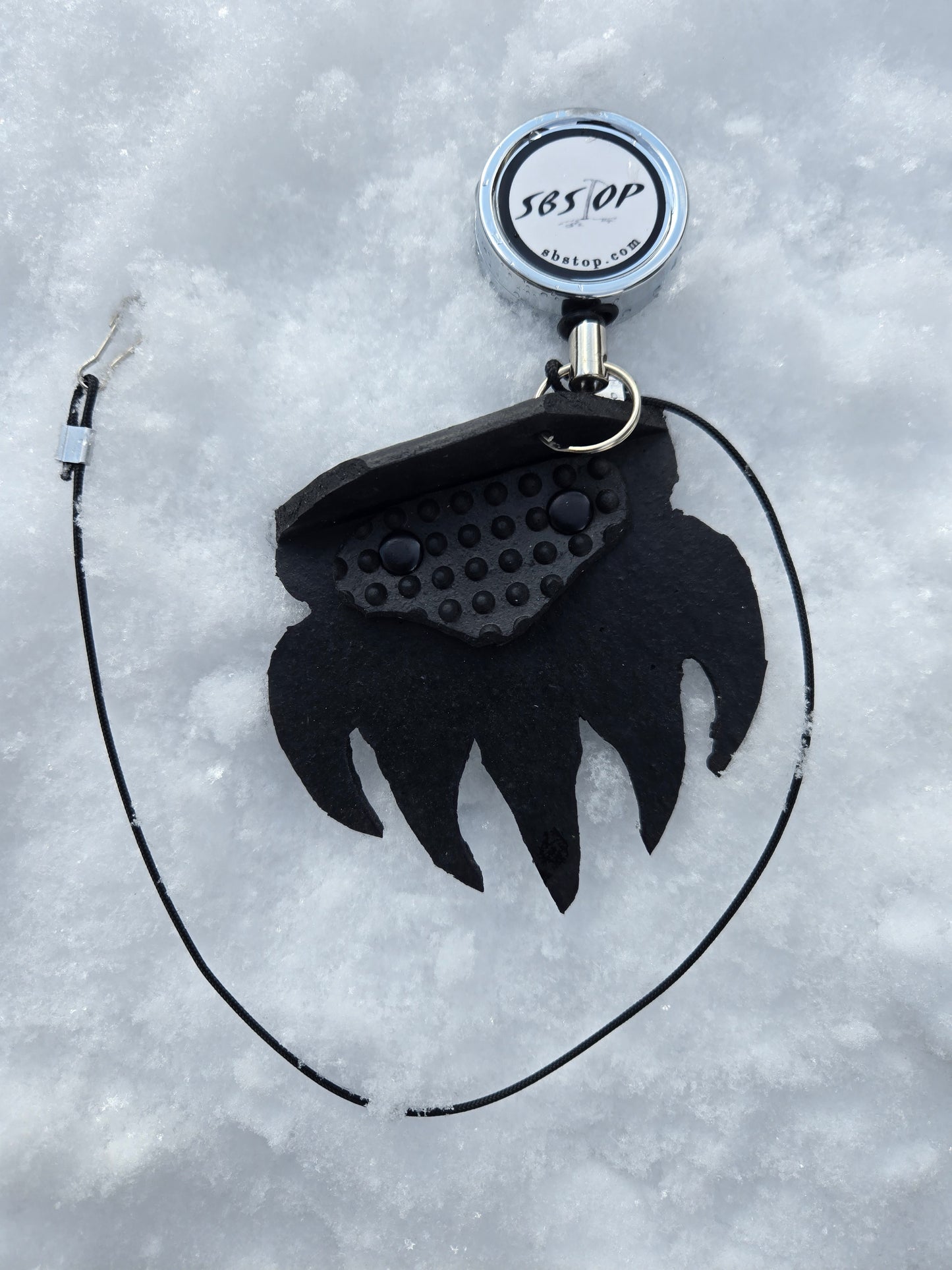 SBStop Grizzly Paw snowboard friction pad with claw-like traction design