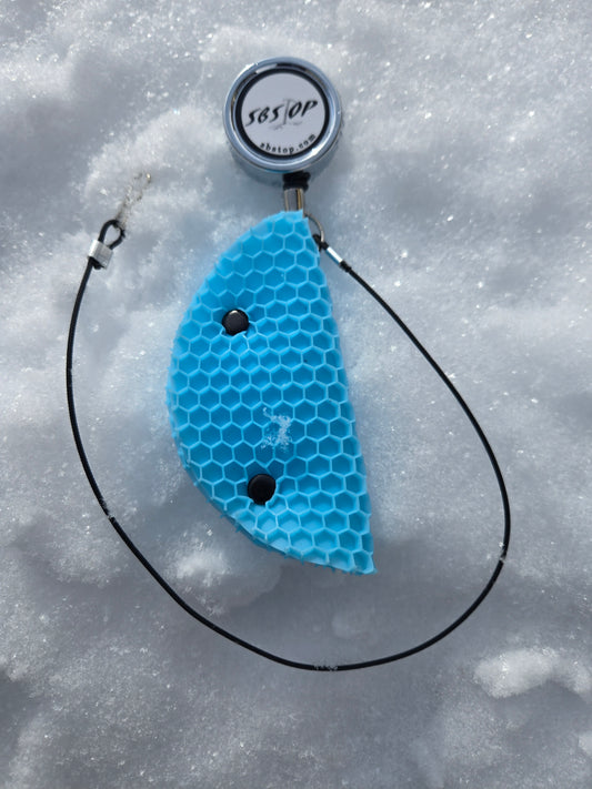 SBStop Taco Pad snowboard friction pad with curved design for grip