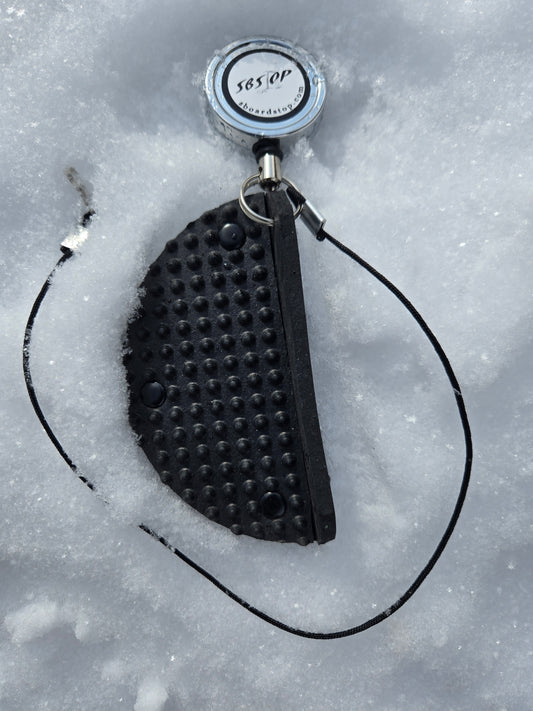 SBStop Heavy Duty D-Pad snowboard friction pad in black