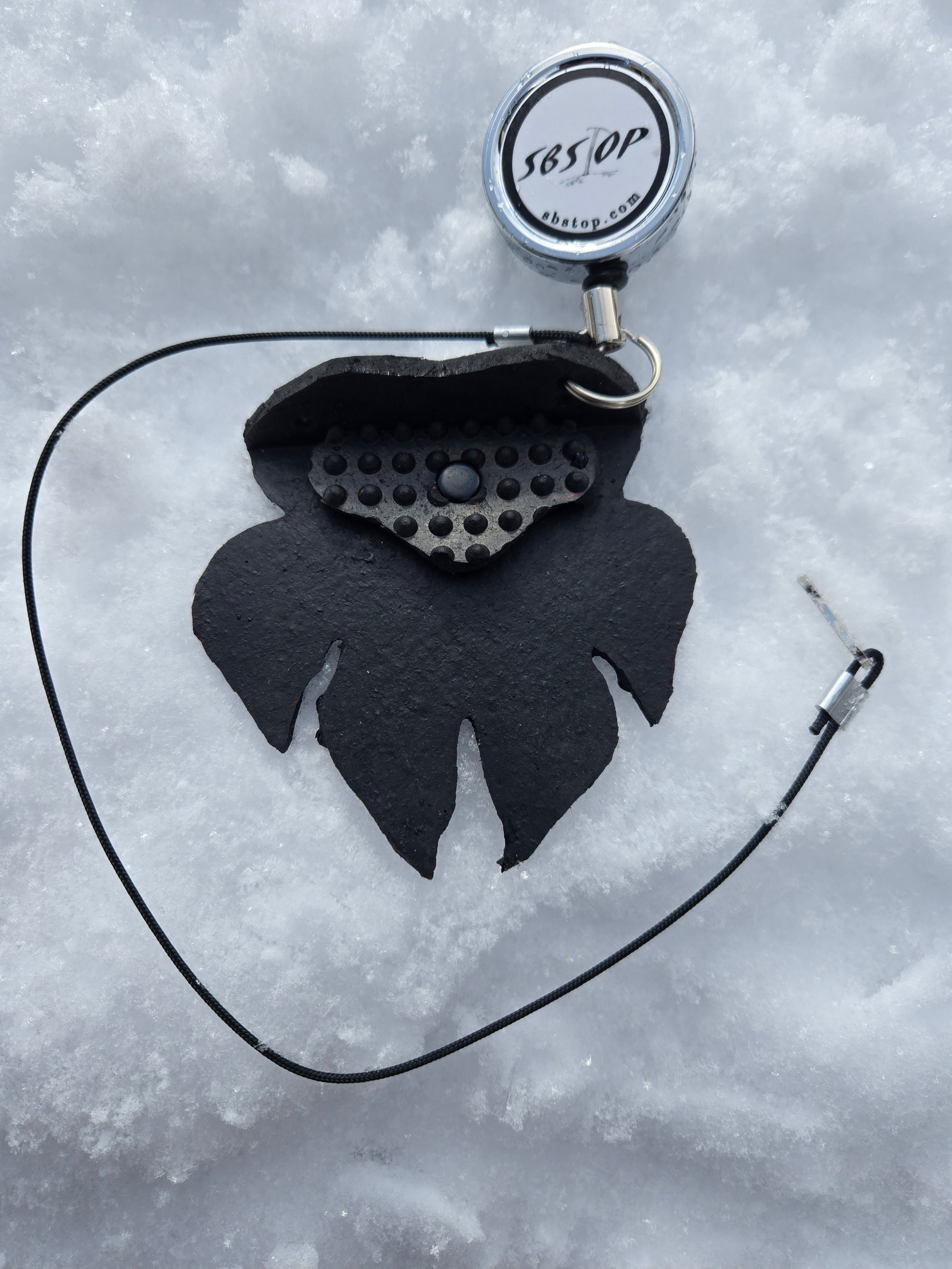 SBStop Snow Leopard Paw snowboard friction pad lightweight design